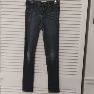 Abercrombie And Fitch Dark Blue Girls Jeans